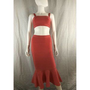 Marciano Women’s Suit Set Coral Top Crop S